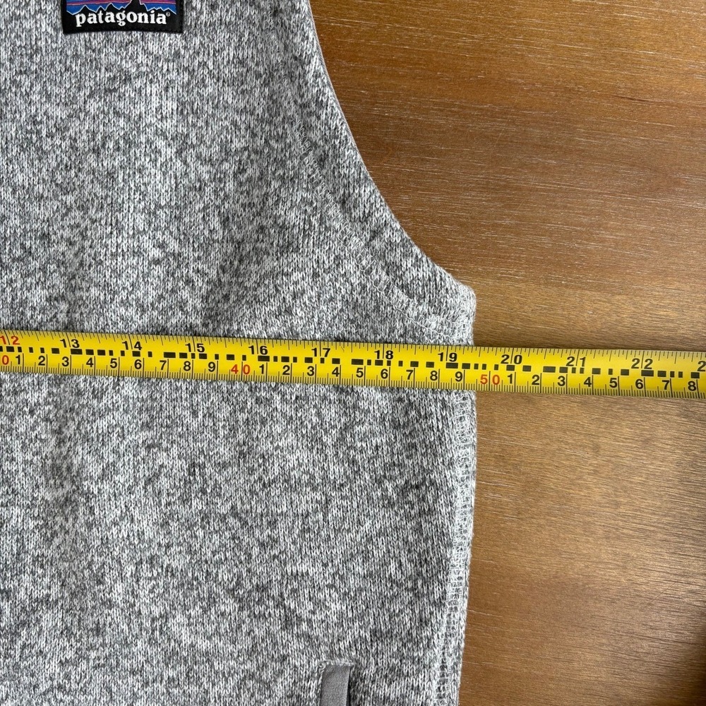 Patagonia Better Sweater Fleece Vest Womens Gray Fleece Large - Picture 6 of 7